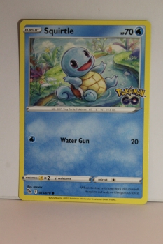 Squirtle (Schiggy) | 015/078 | Pokémon GO | Englisch | Common | Non-Holo | Pokémon